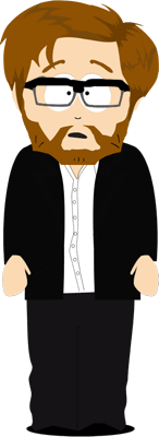 Pontus Vinderos som South Park-figur