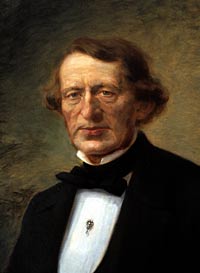 Lars Johan Hierta. Länk till Aftonbladets historia. Foto: Public Domain.