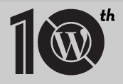 WordPress 10 år
